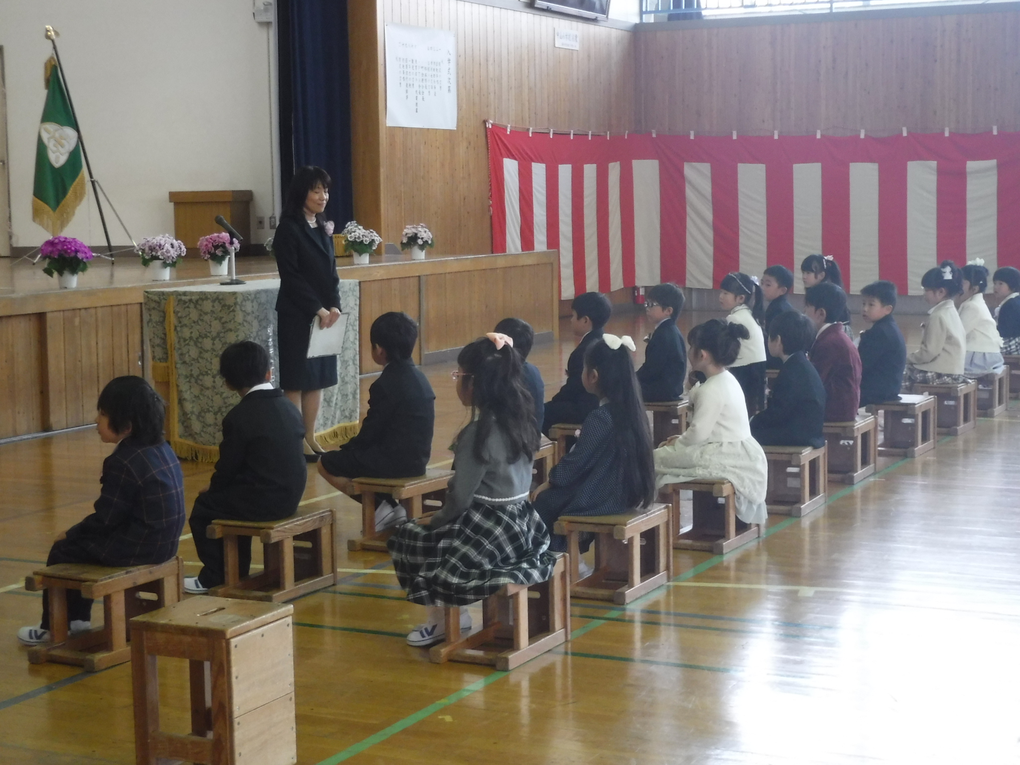 4・5入学式1年担任発表