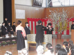 卒業式②
