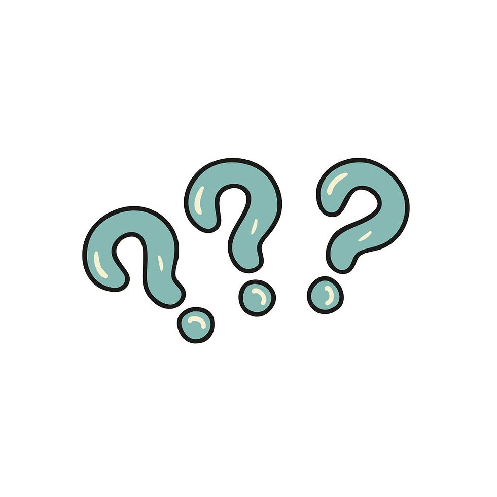 question marks