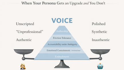 When Your Persona Gets an Upgrade and You Don’t