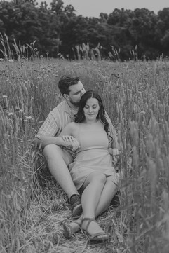 wildflower field, wildflower field pictures, wildflower field engagement pictures