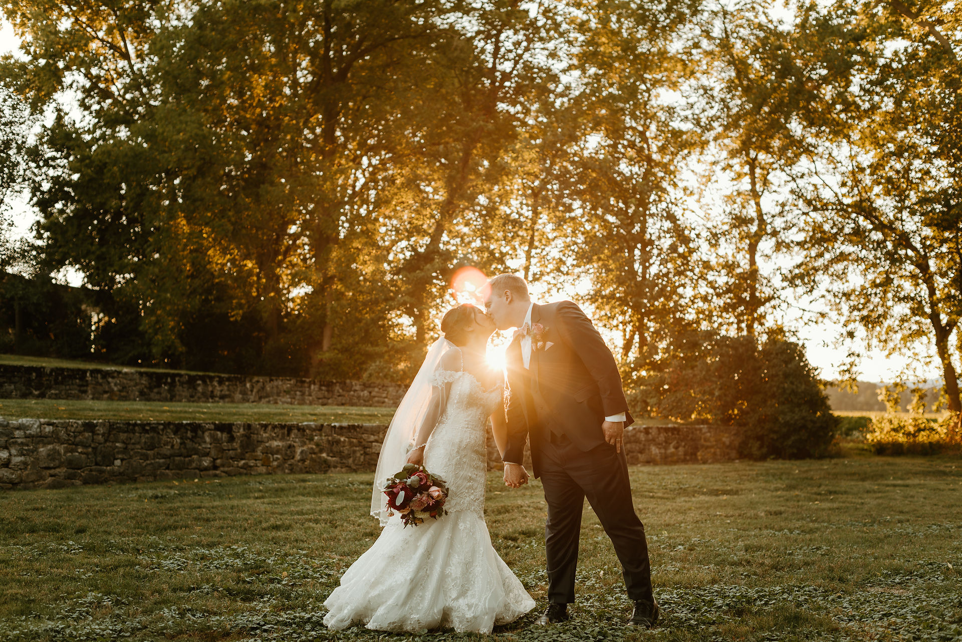 bride and groom