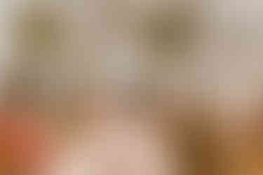 bride and groom at wedding altar