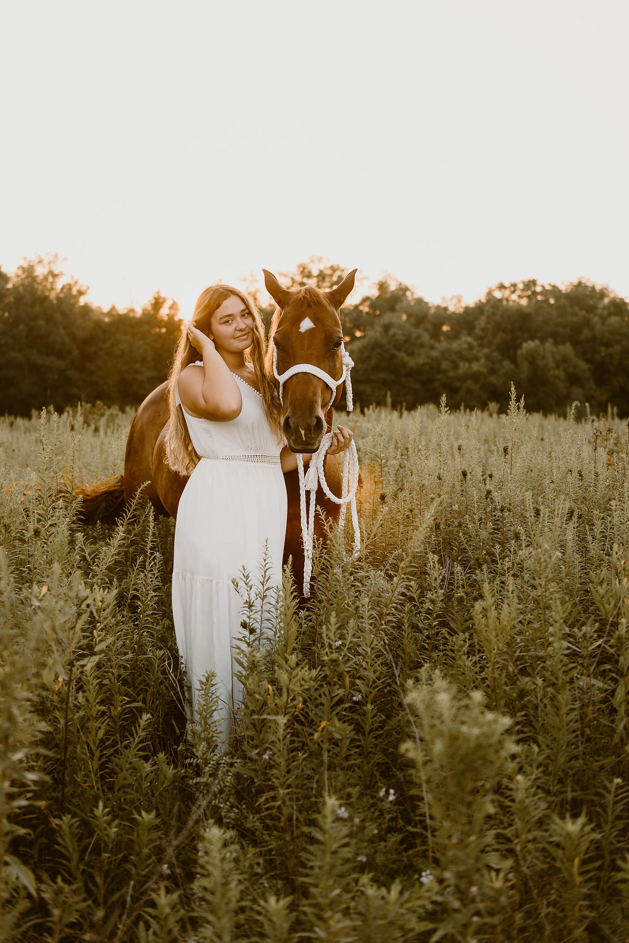 girl and horse