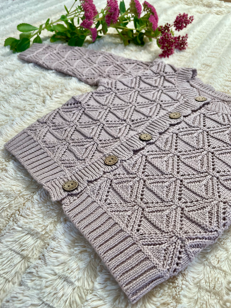 Miniaturbild: Strickjacke | Mauve & Marille