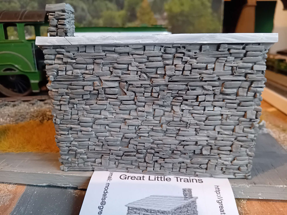 Thumbnail: O Gauge LINESIDE HUT  3D printed and hand painted, colour washed and weathered. 