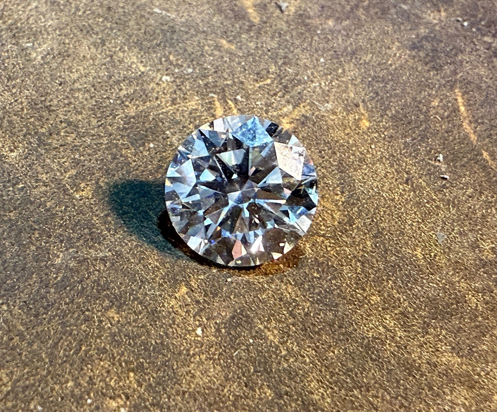 Thumbnail: Cultured 2.18 Ct Round Brill Cut E Color VS2 Clarity IGI Conflict Free Diamond