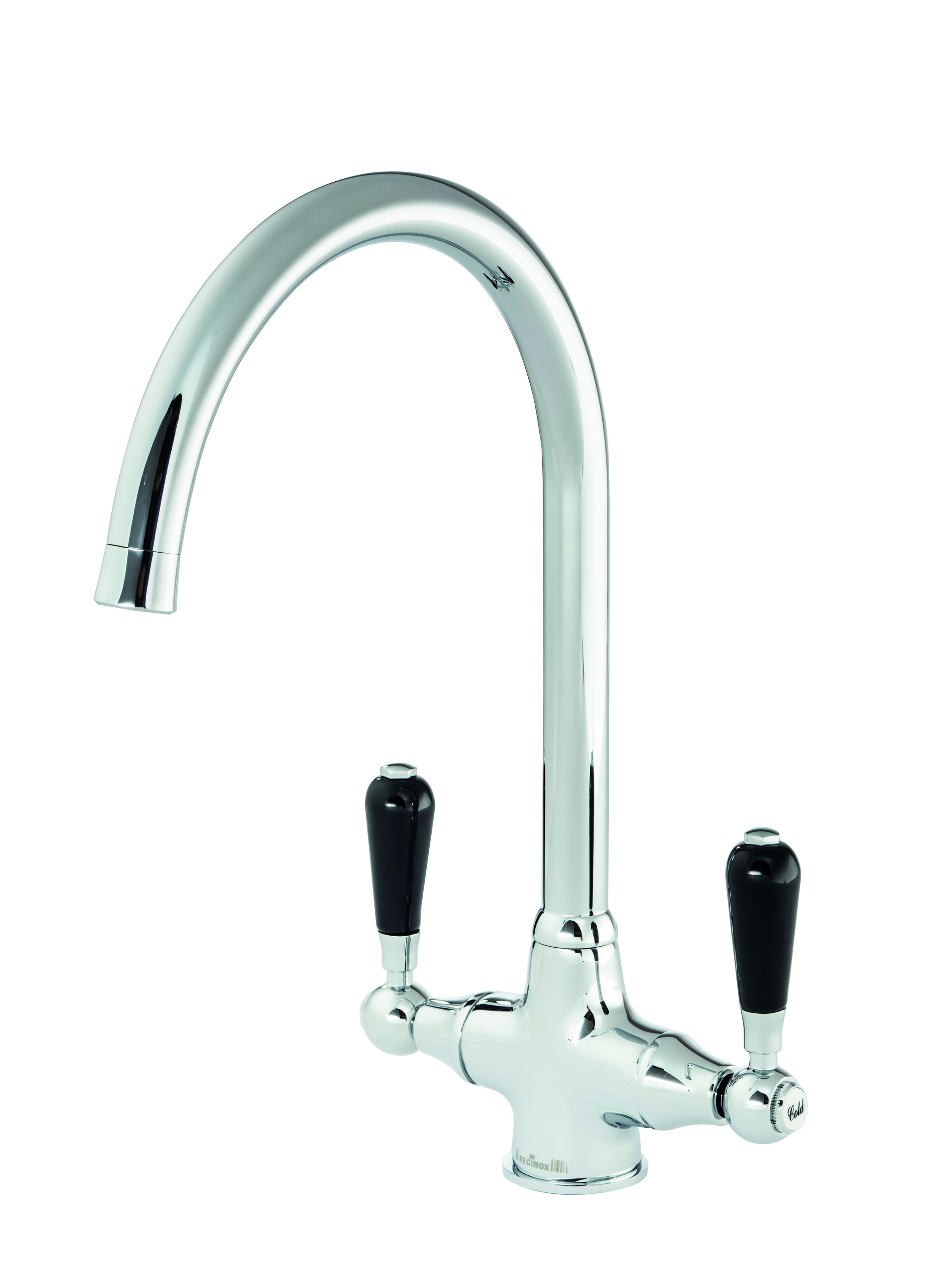 Reginox Brooklyn Chrome Dual Lever Mixer Kitchen Tap