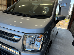 施工事例　クリスタルキーパー施工車