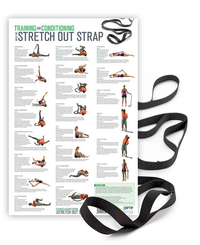 Original Stretch Out Strap With Exercise Poster By Optp Https Amzn To Original Stretch Out Strap With Exercise Poster By Optp Https Amzn To