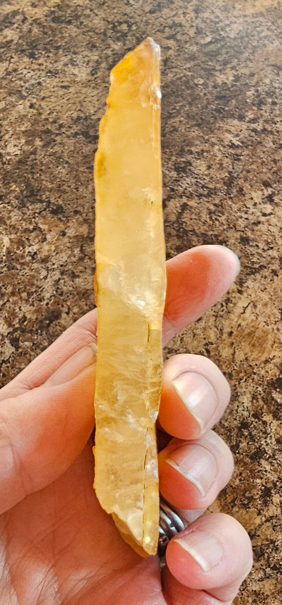 Thumbnail: Golden Healer Mayanite Crystal-19