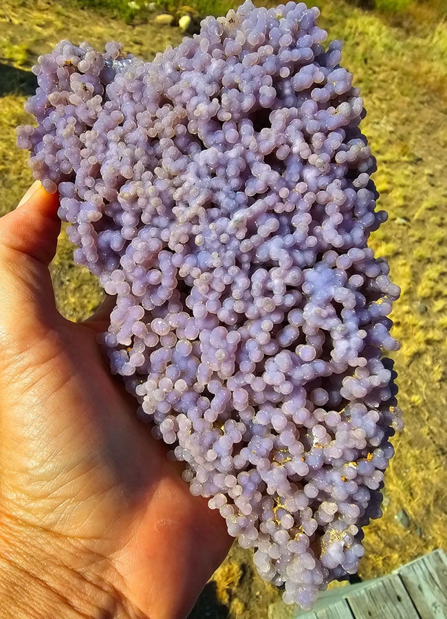 Thumbnail: Large Grape Agate