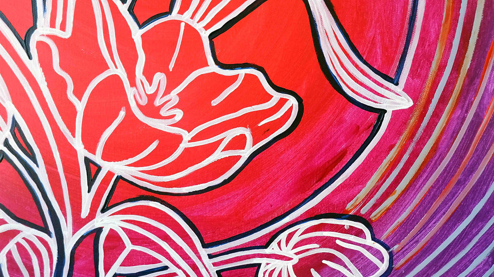 Thumbnail: The Tulip - Original Painting