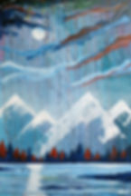 Mountain Ra(n)ge - Original Painting