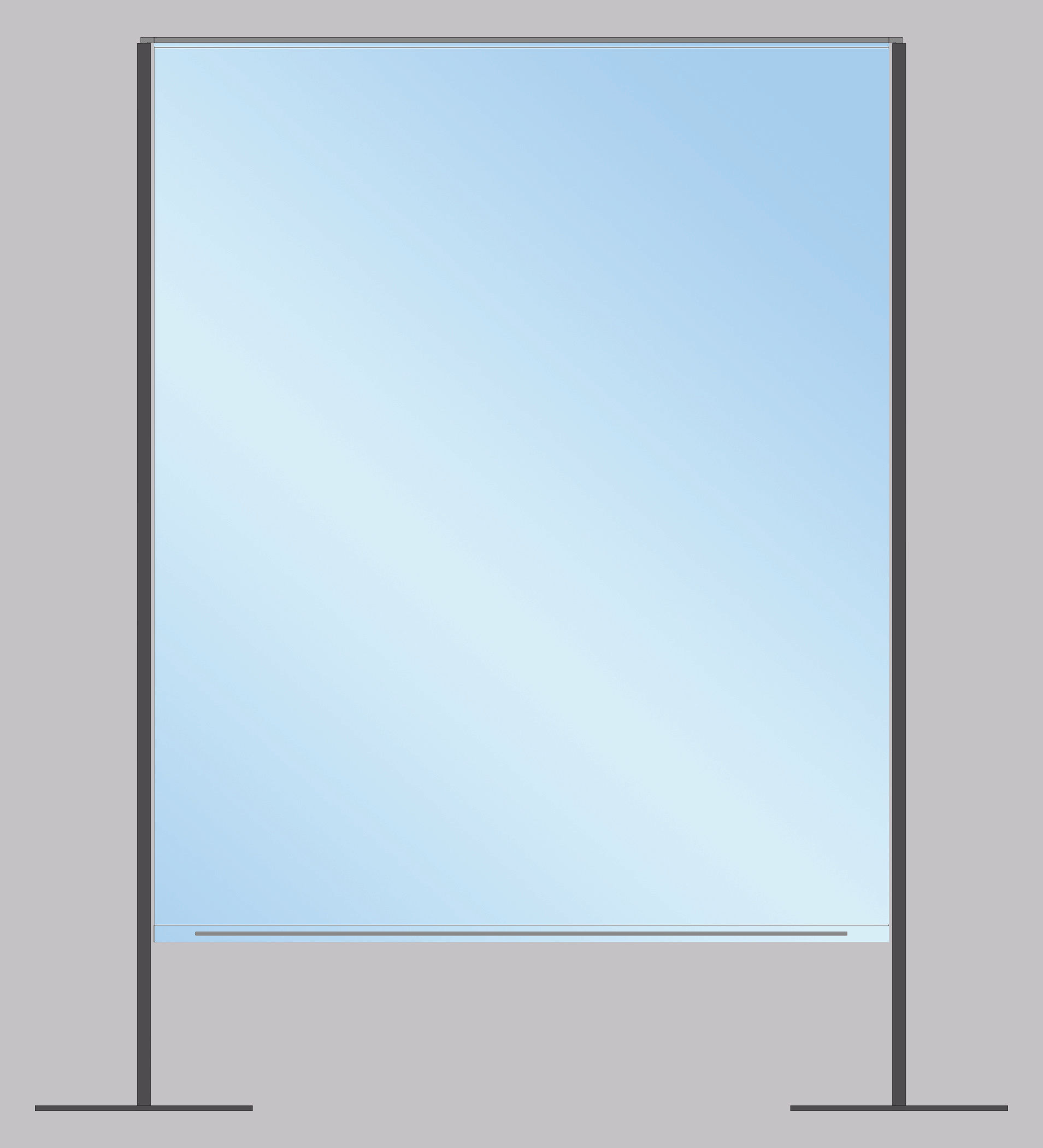 Large Screen Vertical (Full Length)