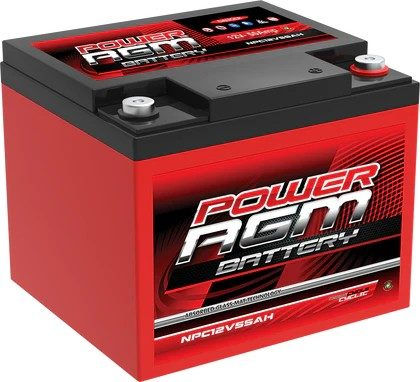 NPC12V55AH - 12V AGM Cyclic