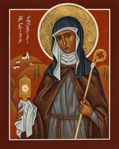 Saint Clare of Assisi | Sophia Icon Studio