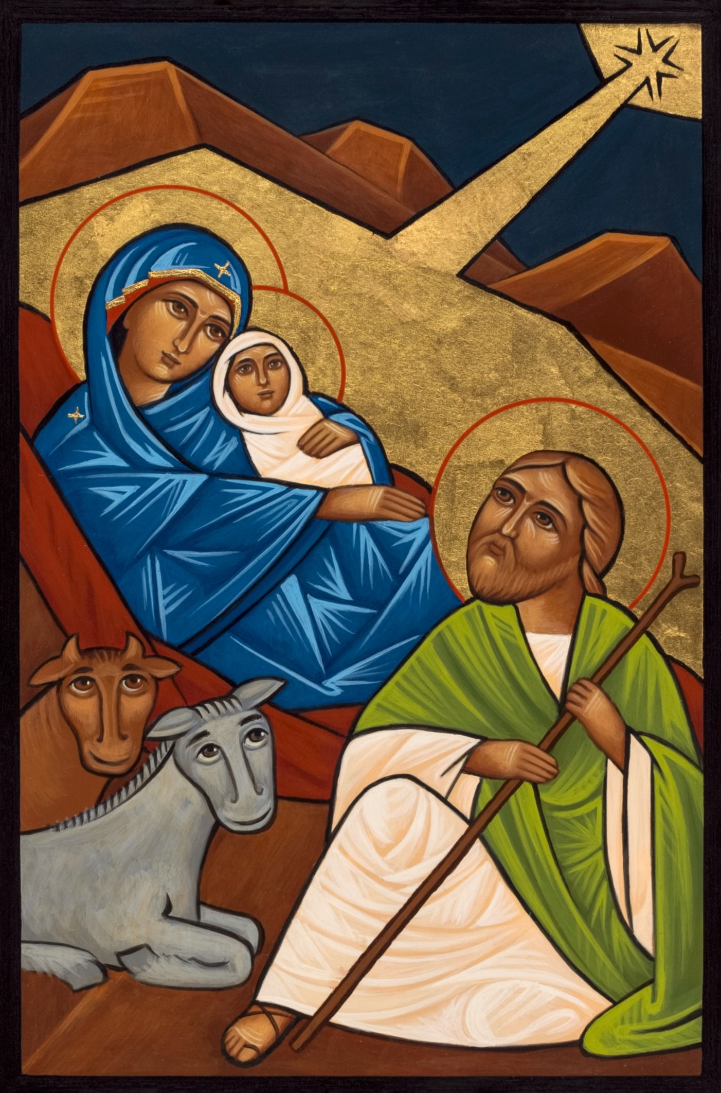 Neo-Coptic Nativity