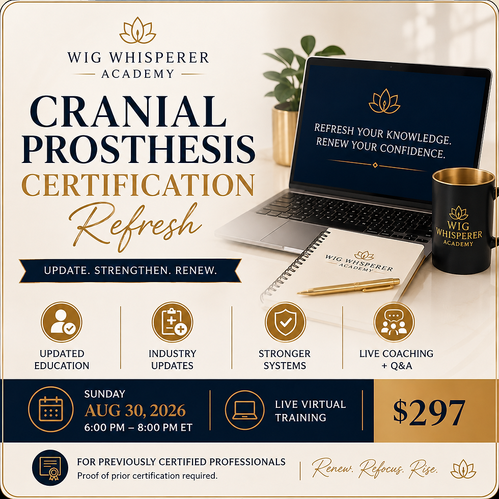 Cranial Prosthesis Certification Refresh