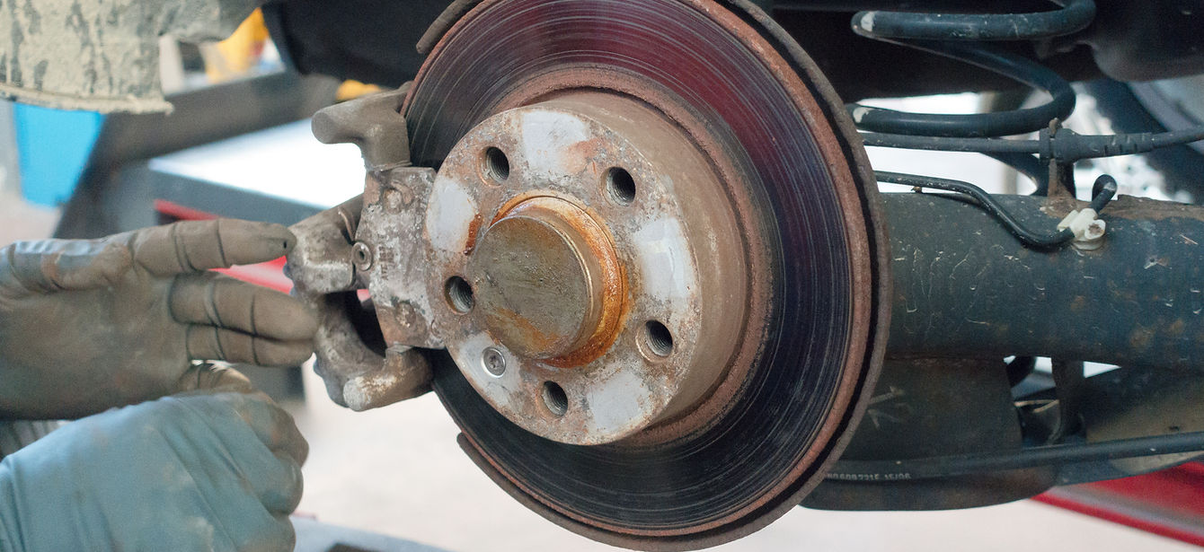 Truck Brake Inspection