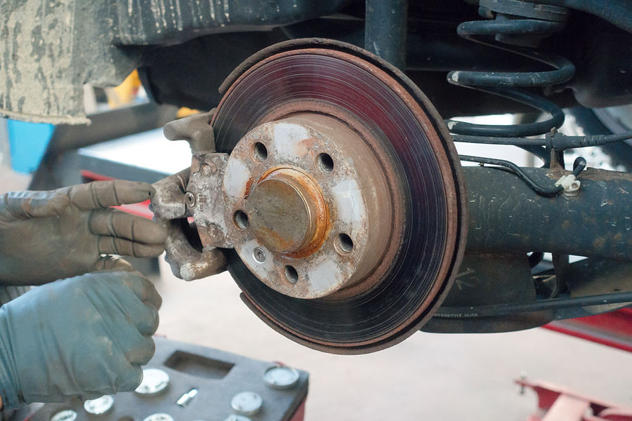 Truck Brake Inspection