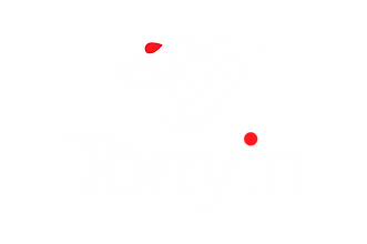 Logotipo Tonyin Car care Blanco