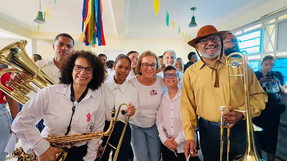Apoio que gera resultados: Filarmônica de Ipirá reconhece contribuição de Neusa Cadore