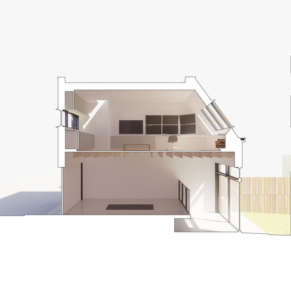 EAST YORK LANEWAY - INT - Section Cut 1