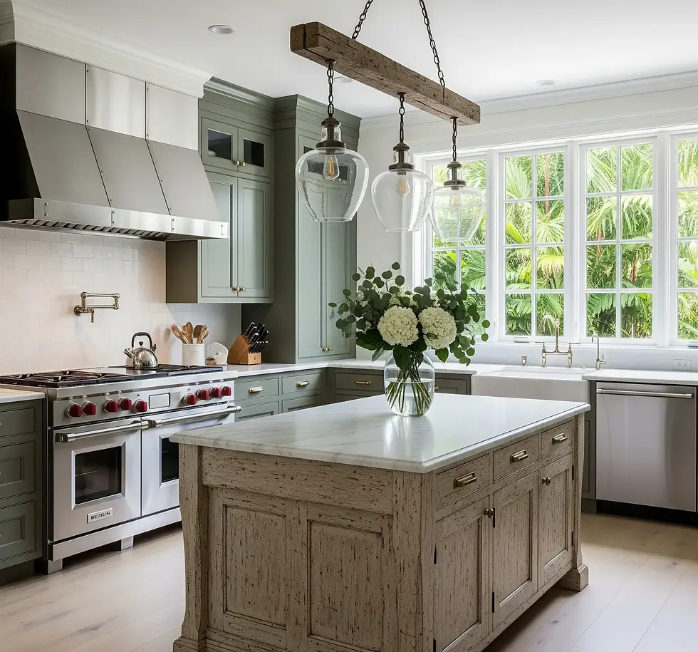 Farmhouse Kitchen Jupiter Country Club