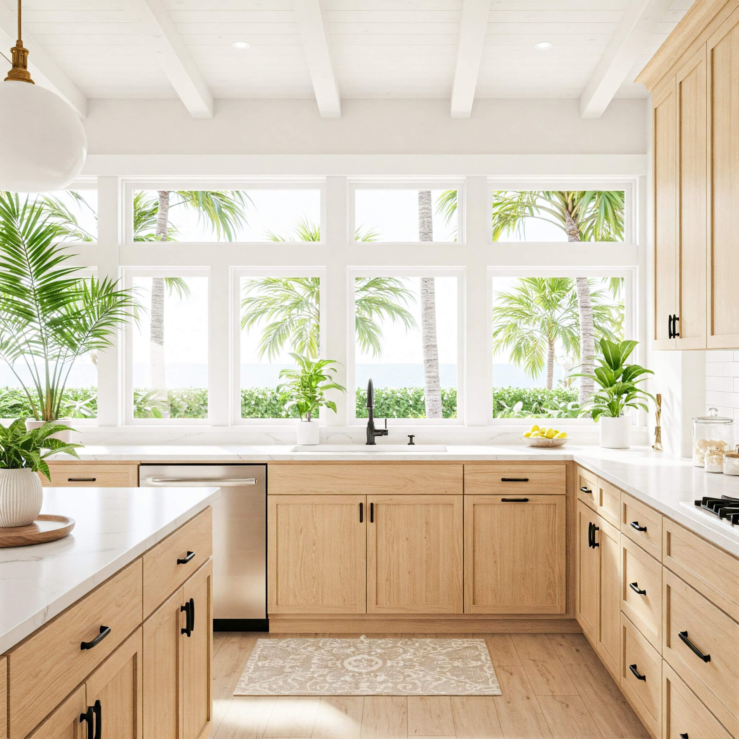 Light Wood Cabinets: The Latest Trend in Kitchen Design for Palm Beach ...