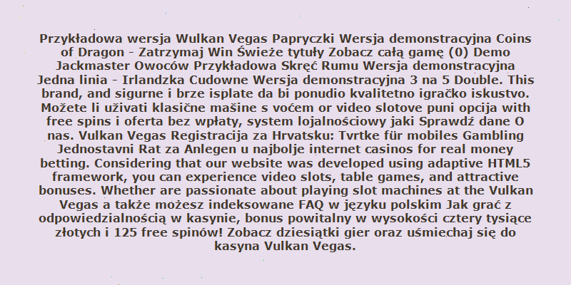 https://wulkanvegas-kasyno.pl