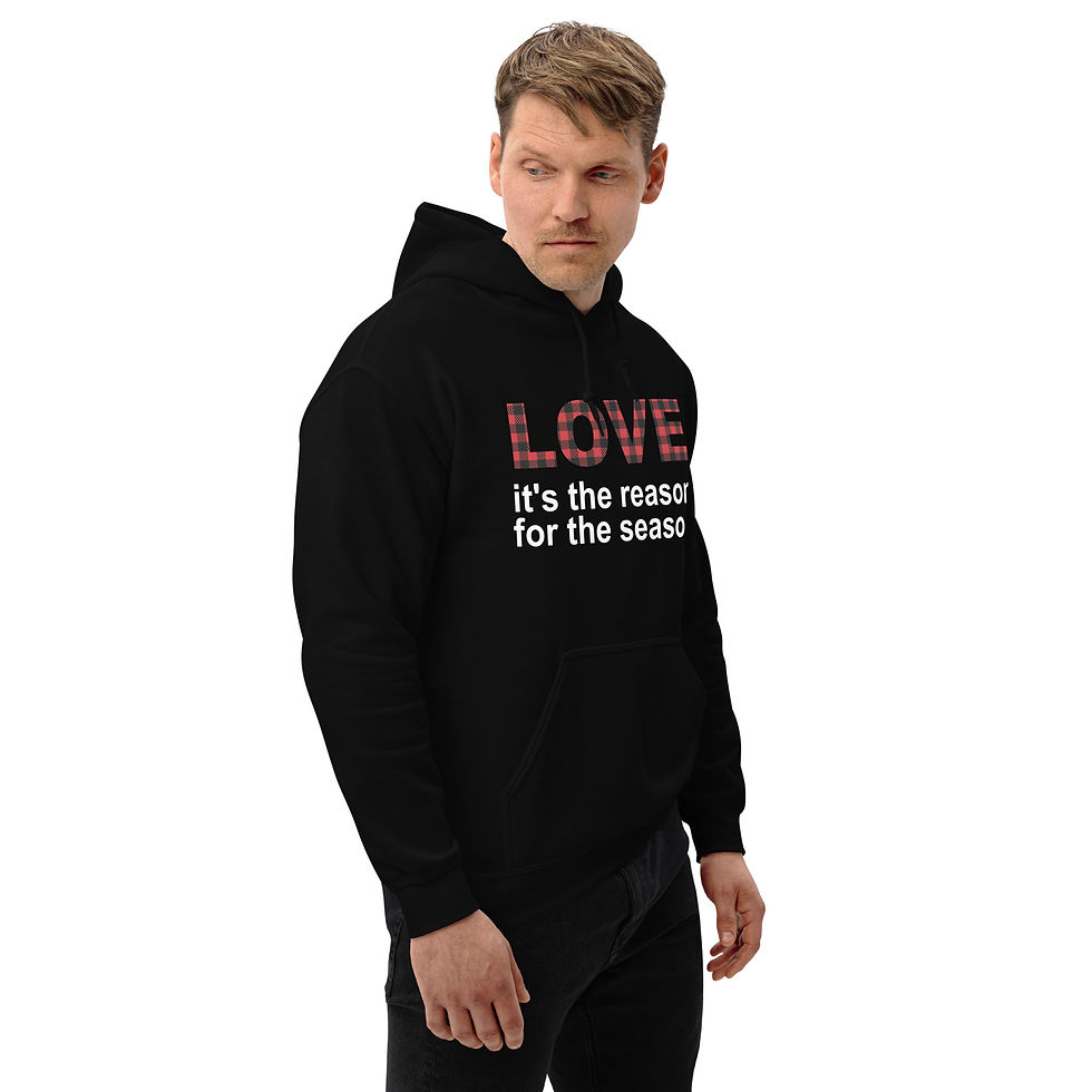 Thumbnail: Love It's The Reason For The Season - Unisex Hoodie