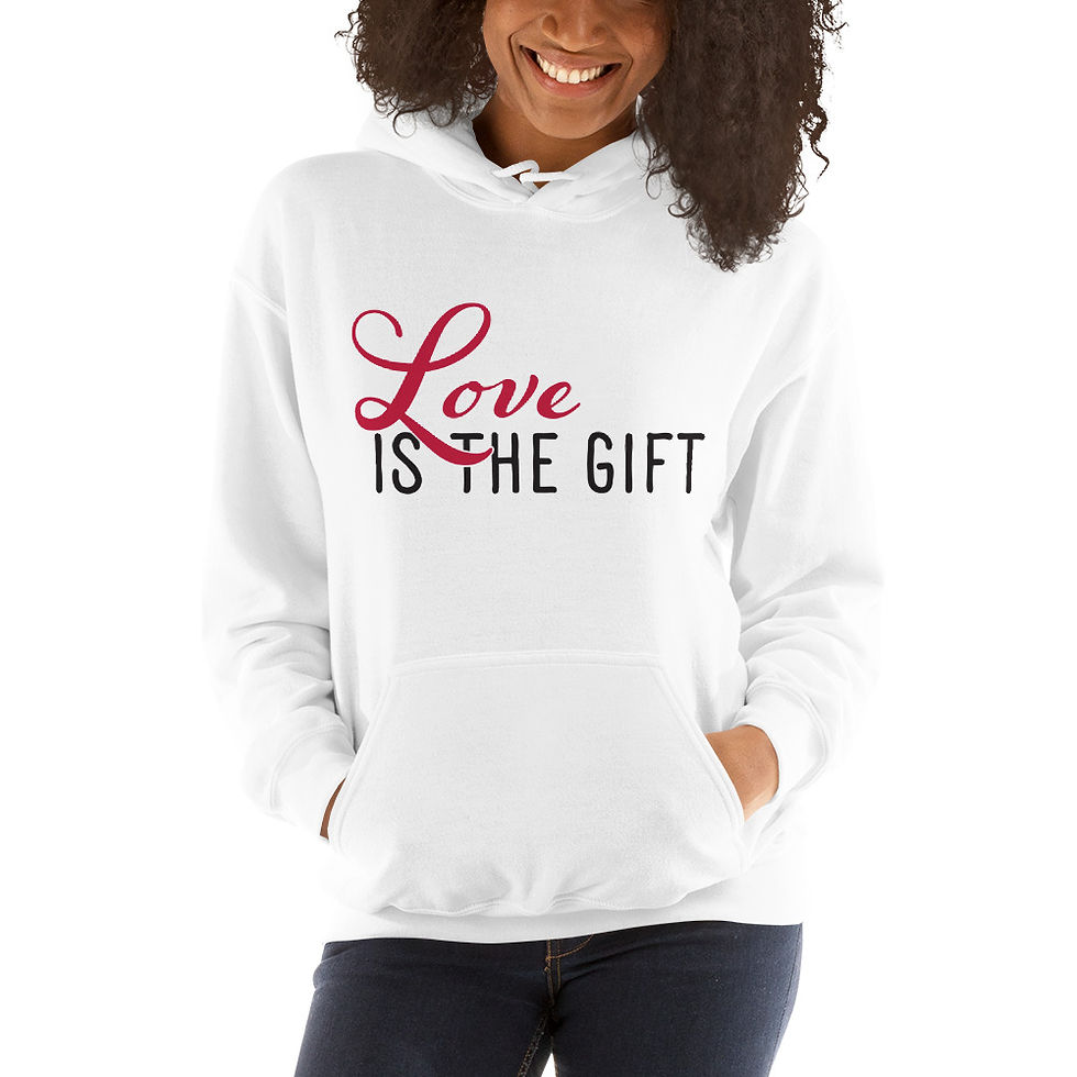 Thumbnail: Love Is The Gift - Unisex Hoodie