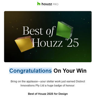 Best of Houzz 2025 Winner