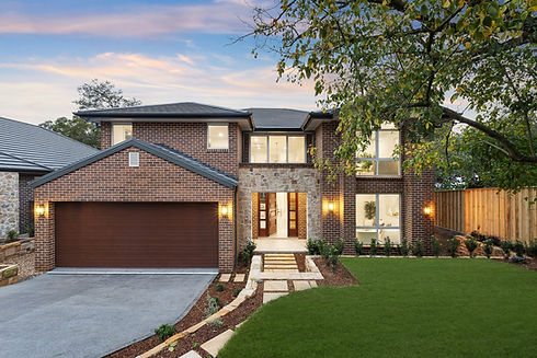 two-storey Modern Custom New Home dual occupancy Development Beecoft