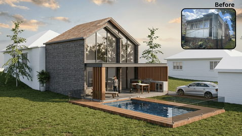Creewood III House Concord 3d Model heritage extension renovation building design and architectural drafting by Distinct Innovations