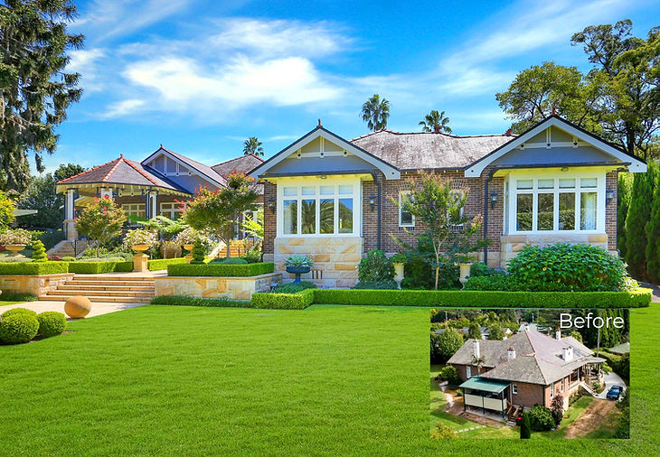 Heritage Renovation Epping Before & After Blairgowrie House