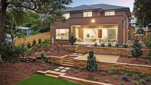 Malton Road II House two storey modern new home of dual development rear