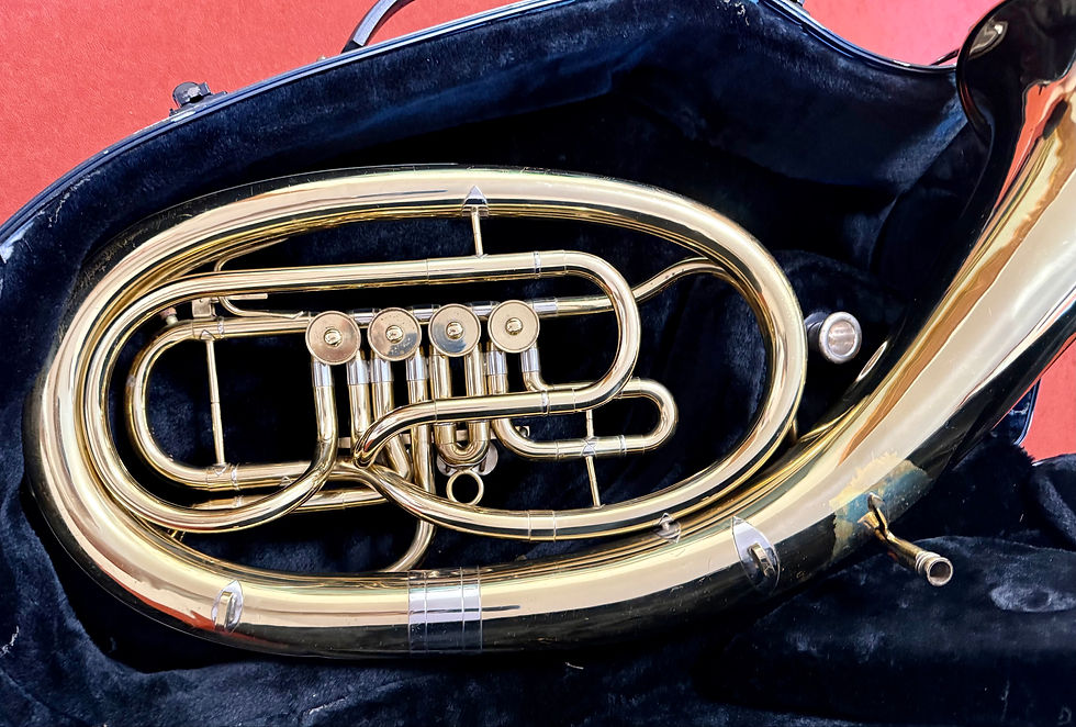 Indexkép: Amati Tenorhorn Bariton 4 Valve cu toc si mustiuc