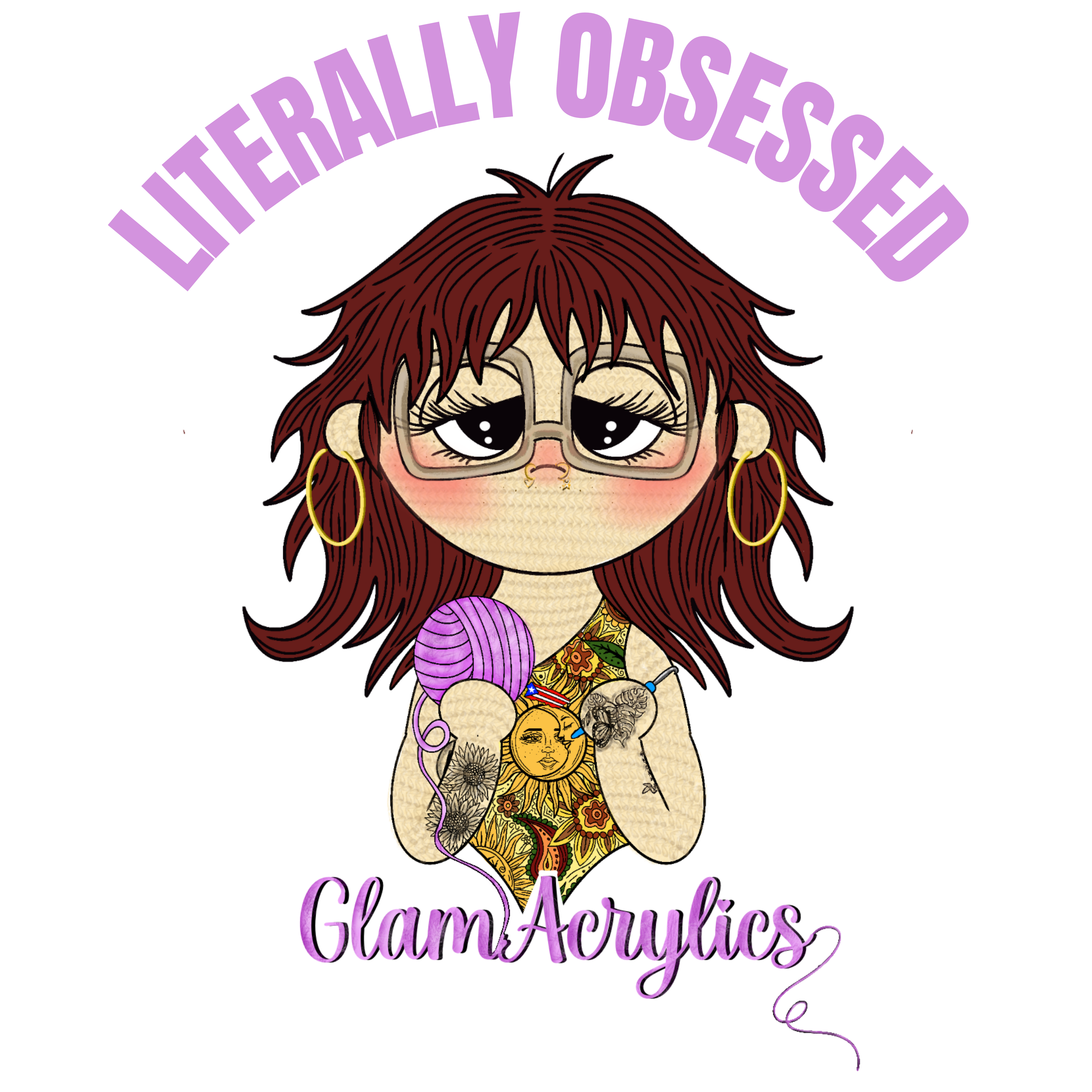 glamacrylics digital print