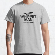 Whippet man t-paita