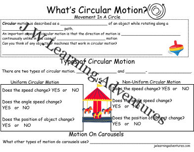 Thumbnail: Carousels Worksheet/Activity Pack
