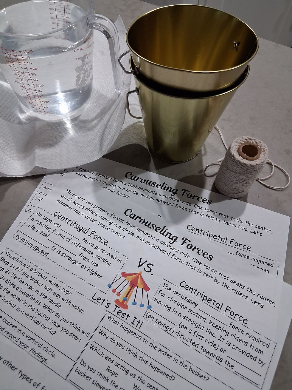 Thumbnail: Carousels Worksheet/Activity Pack