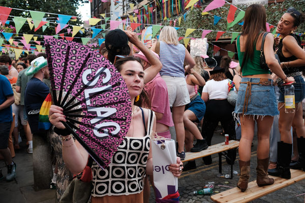 Fun times at Pride festival, Margate, England