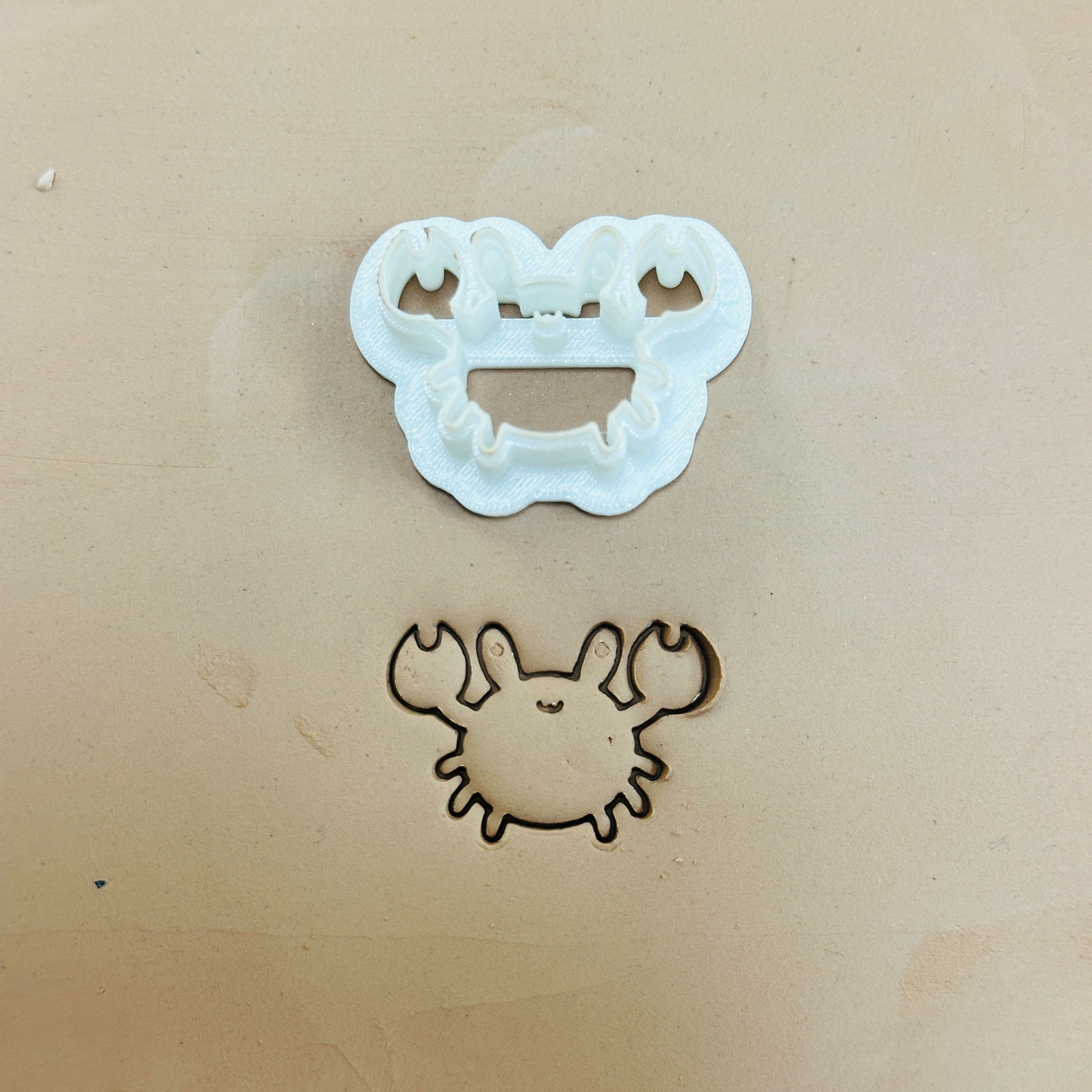 Crab Polymer Clay & Pottery Mold