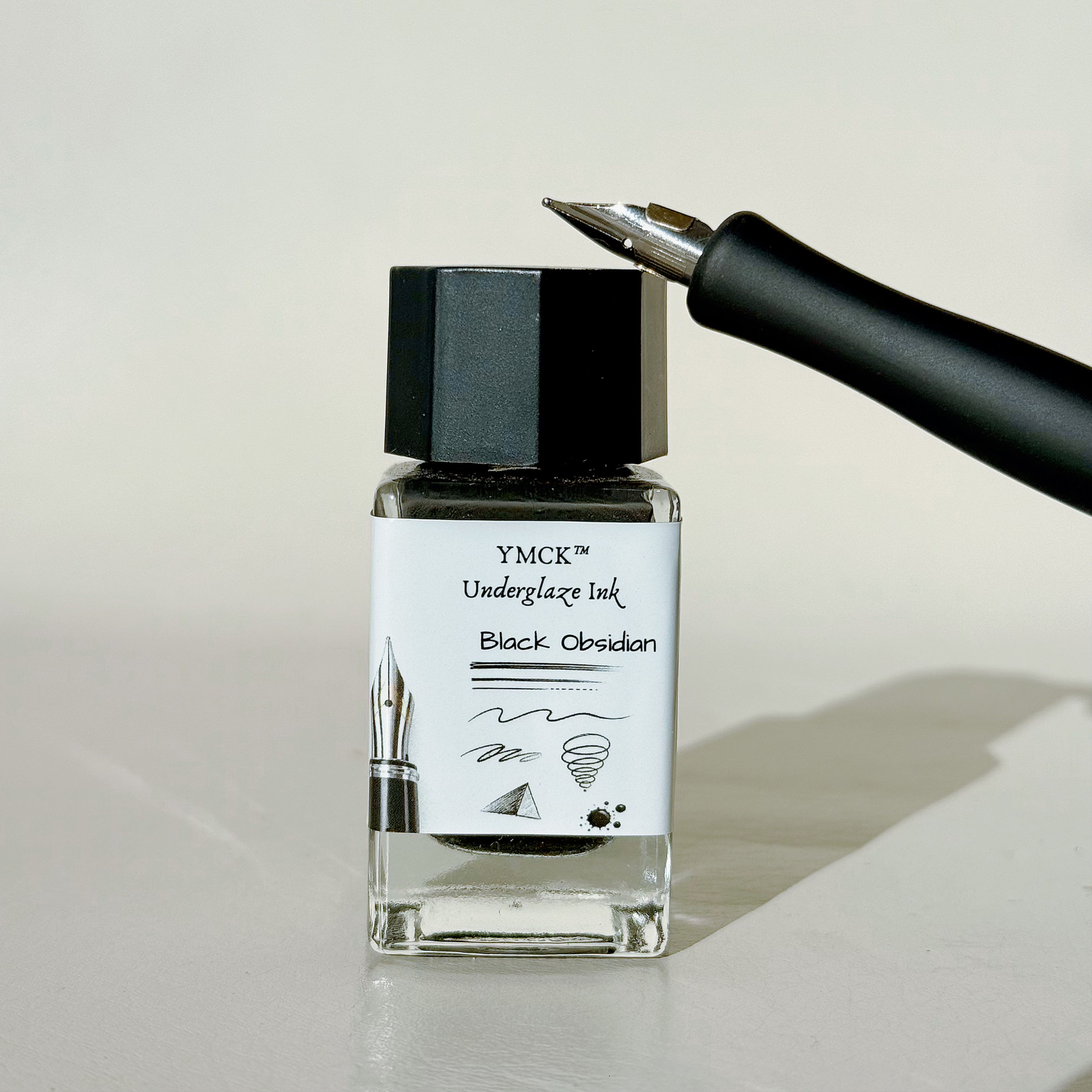 YMCK Ink - Black Obsidian - 20ml 1180-1300c