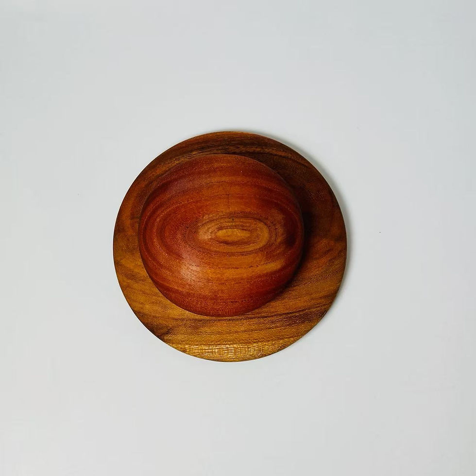 Thumbnail: Wooden Round Rib Large