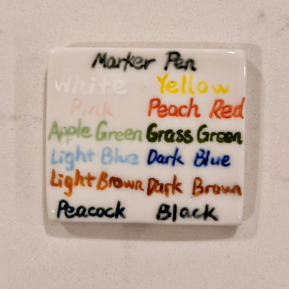 Thumbnail: Underglaze Marker Pen - Peach Red