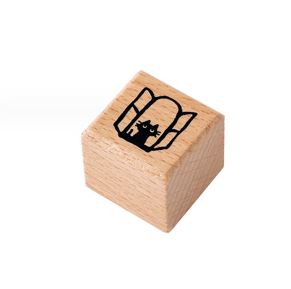 Thumbnail: Wooden Stamps Cat Set (of 4)