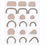 Thumbnail: Handle Mould Set of 9
